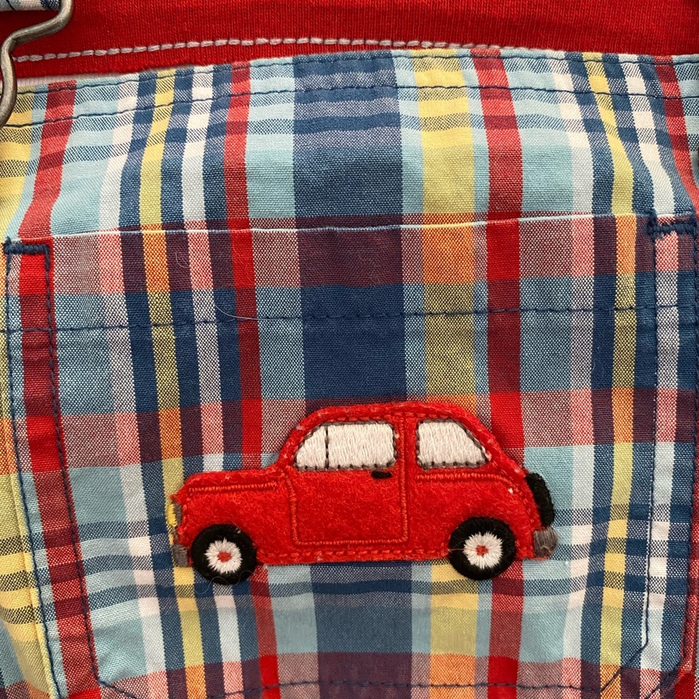 Boys' Janie and Jack Shortalls and onesie